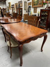 Attractive French Louis XV Style Parquetry Top Oak Extension Table | Antique & Vintage | Moonee Ponds Antiques | Australia Wide Delivery