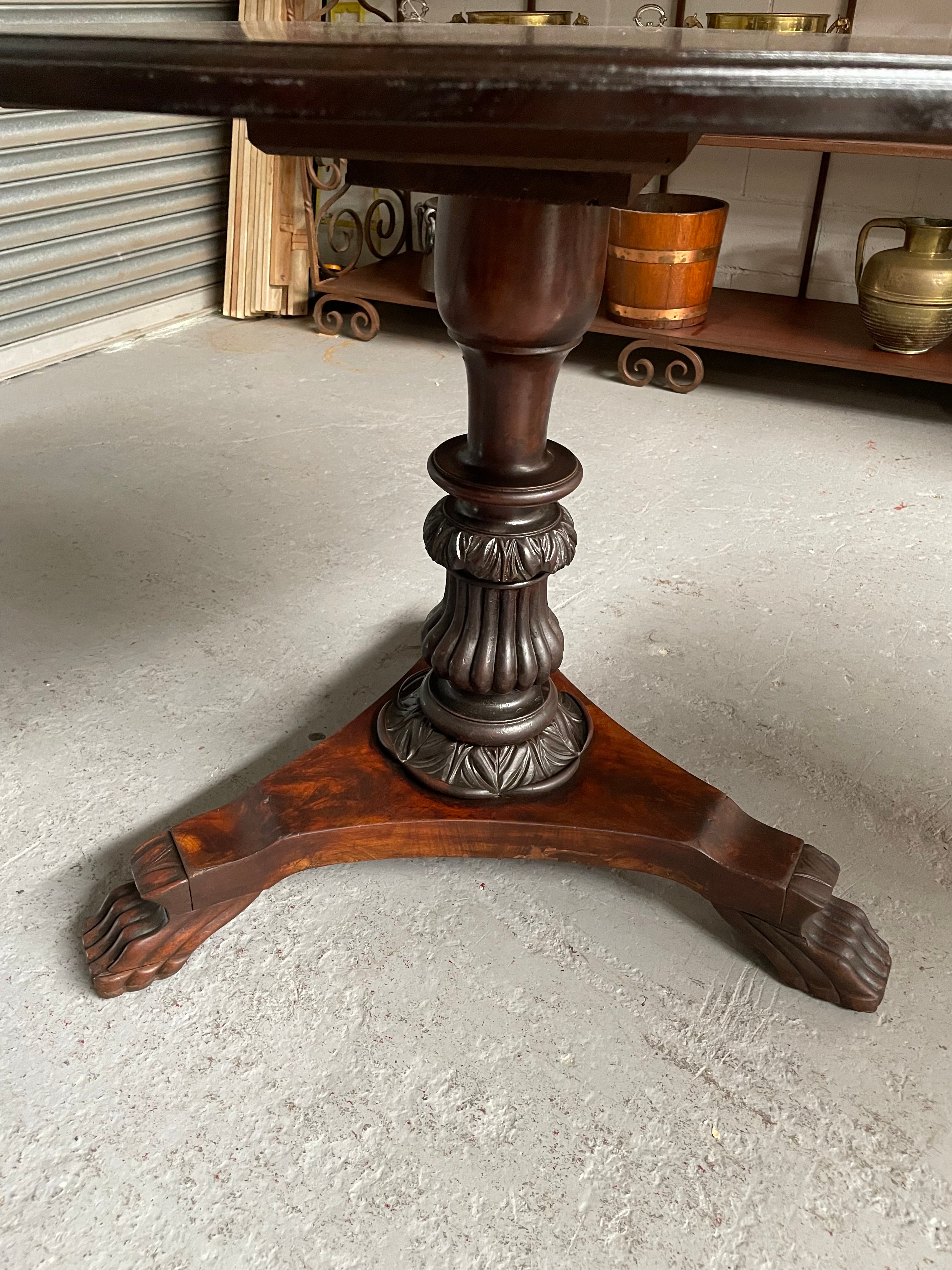 Early Victorian Mahogany Centre Table | Antique & Vintage | Moonee Ponds Antiques | Australia Wide Delivery