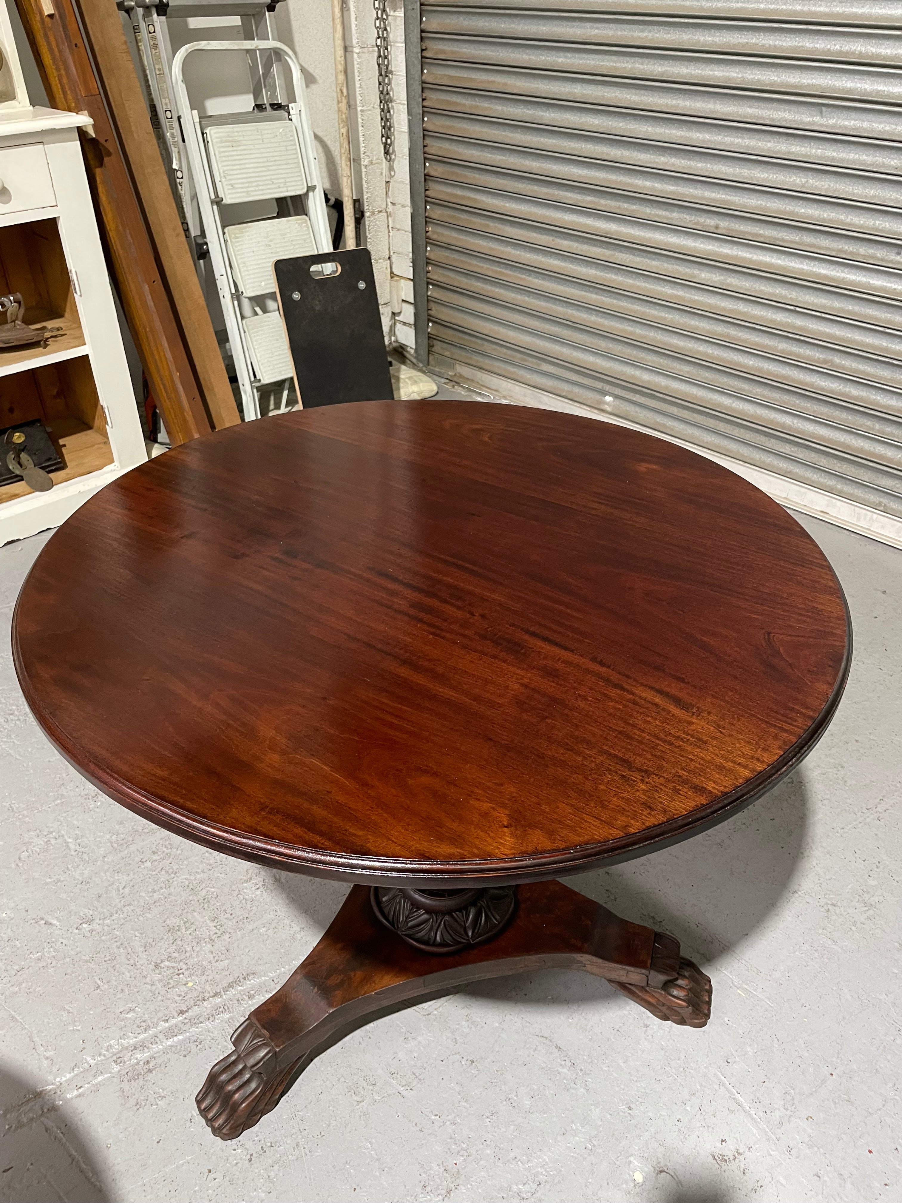Early Victorian Mahogany Centre Table | Antique & Vintage | Moonee Ponds Antiques | Australia Wide Delivery