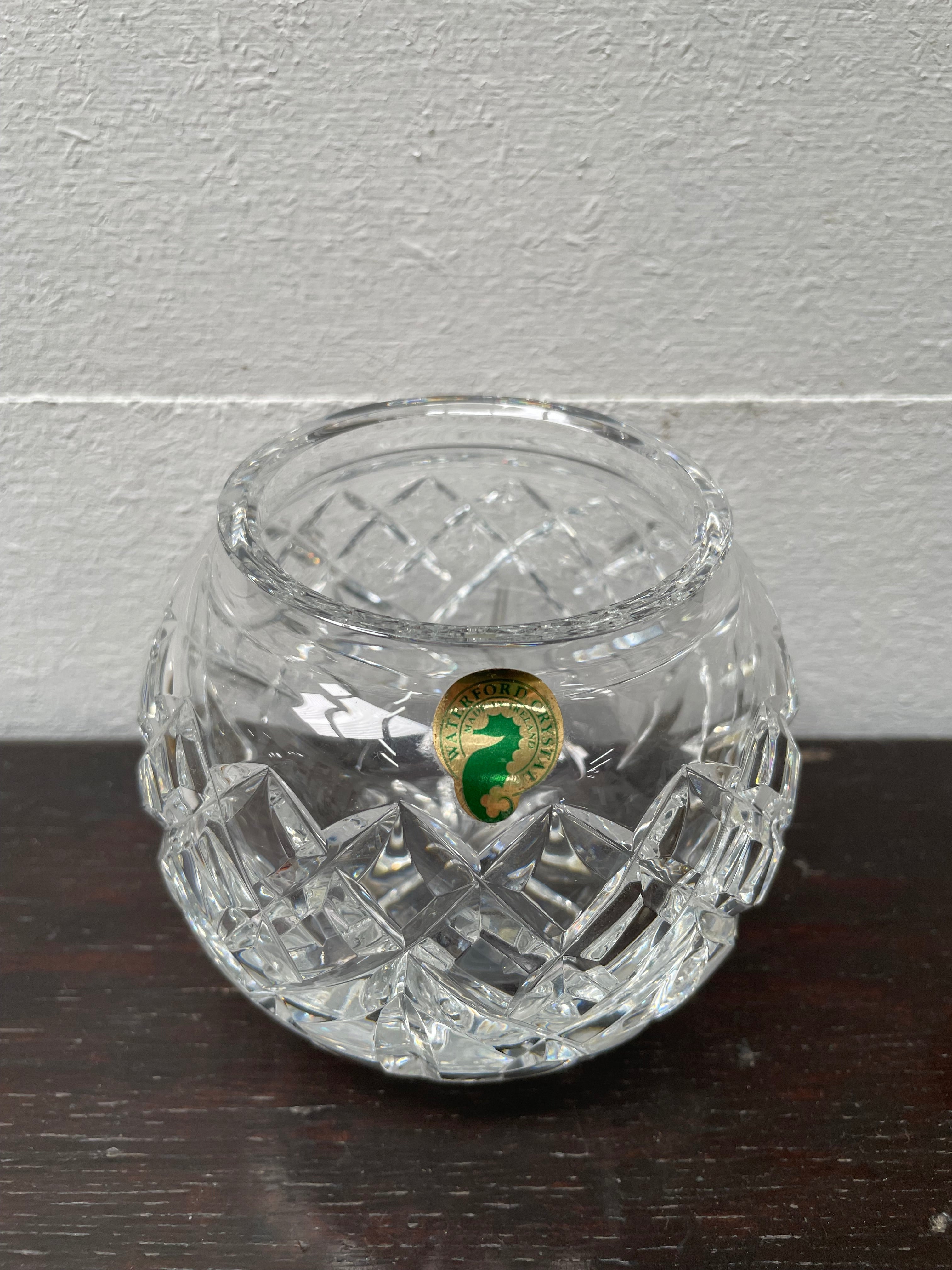 Vintage Waterford Crystal Vanity jar