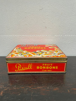 Pascall Fruit Bonbons lolly Tin | Antique & Vintage | Moonee Ponds Antiques | Australia Wide Delivery