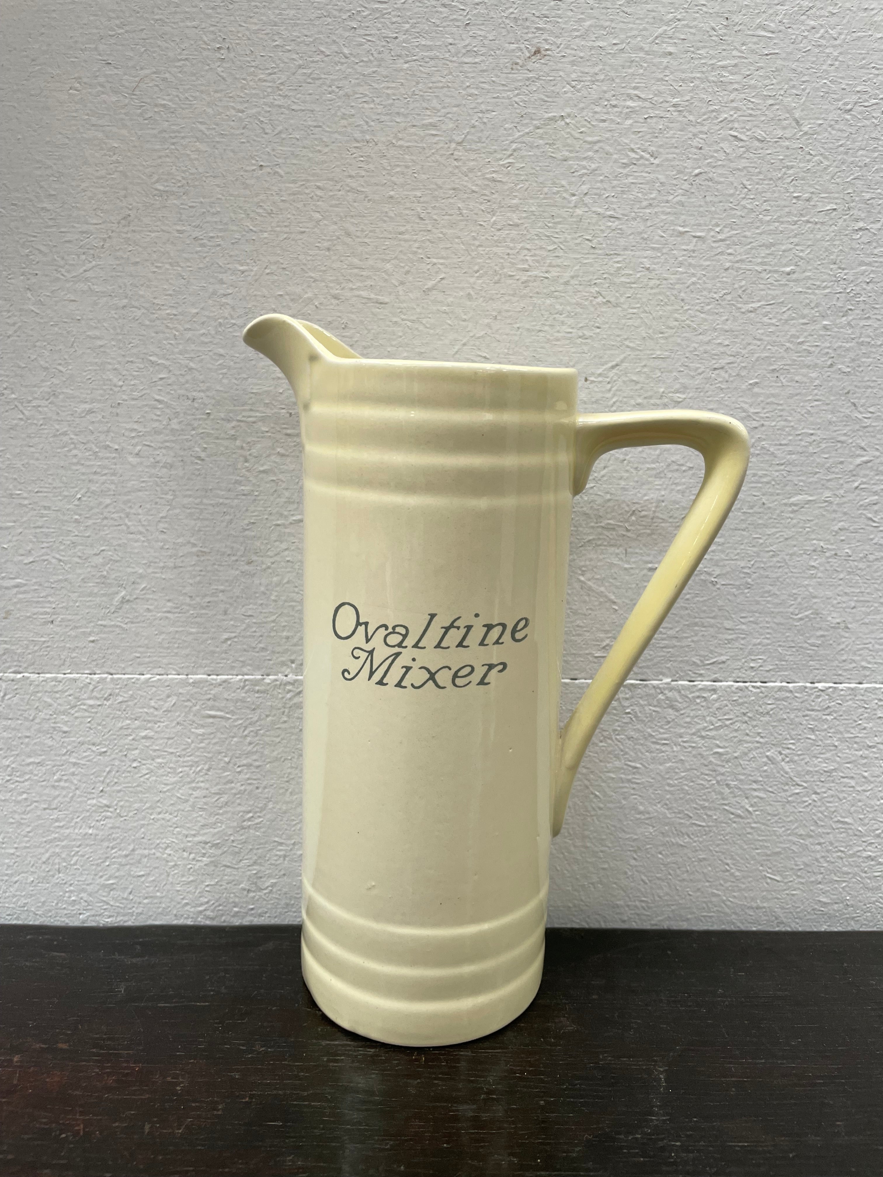 Fowler Ware Ovaltine Mixer Jug | Antique & Vintage | Moonee Ponds Antiques | Australia Wide Delivery