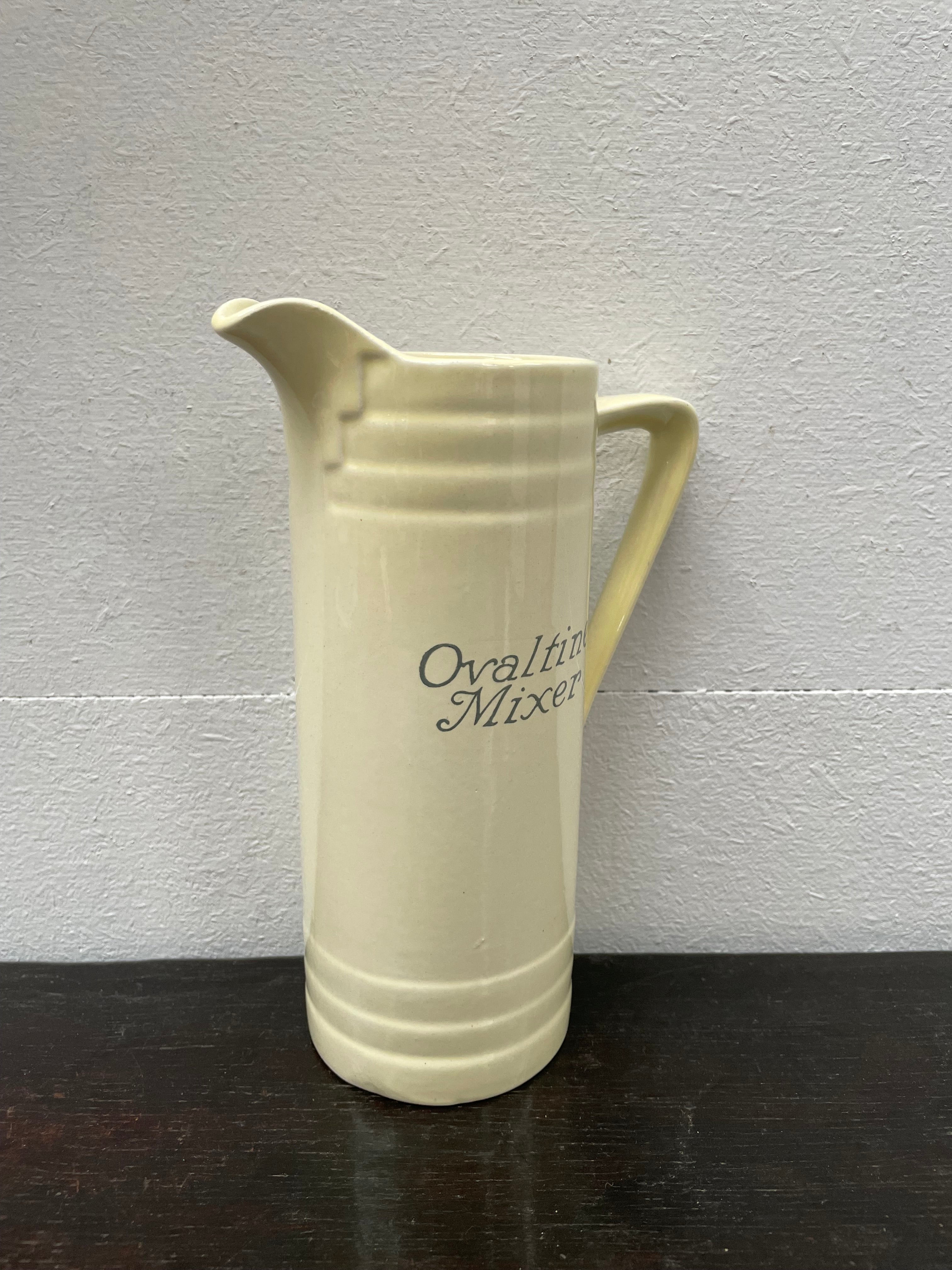 Fowler Ware Ovaltine Mixer Jug | Antique & Vintage | Moonee Ponds Antiques | Australia Wide Delivery