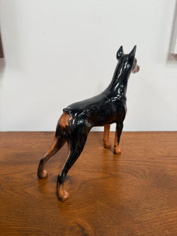 Rare Royal Doulton Doberman Pinscher Figure | Antique & Vintage | Moonee Ponds Antiques | Australia Wide Delivery