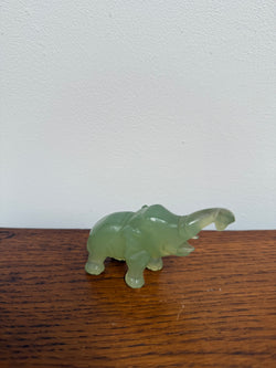 Vintage Natural Stone Elephant Carving | Antique & Vintage | Moonee Ponds Antiques | Australia Wide Delivery
