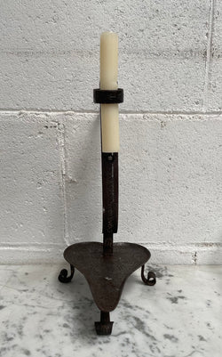 19th Century Wrought Iron Candle Holder by Valerian Gillar Wien | Antique & Vintage | Moonee Ponds Antiques | Australia Wide Delivery