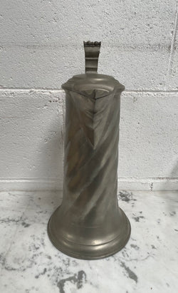 Antique 19th Century Large Pewter Lidded Tankard | Antique & Vintage | Moonee Ponds Antiques | Australia Wide Delivery