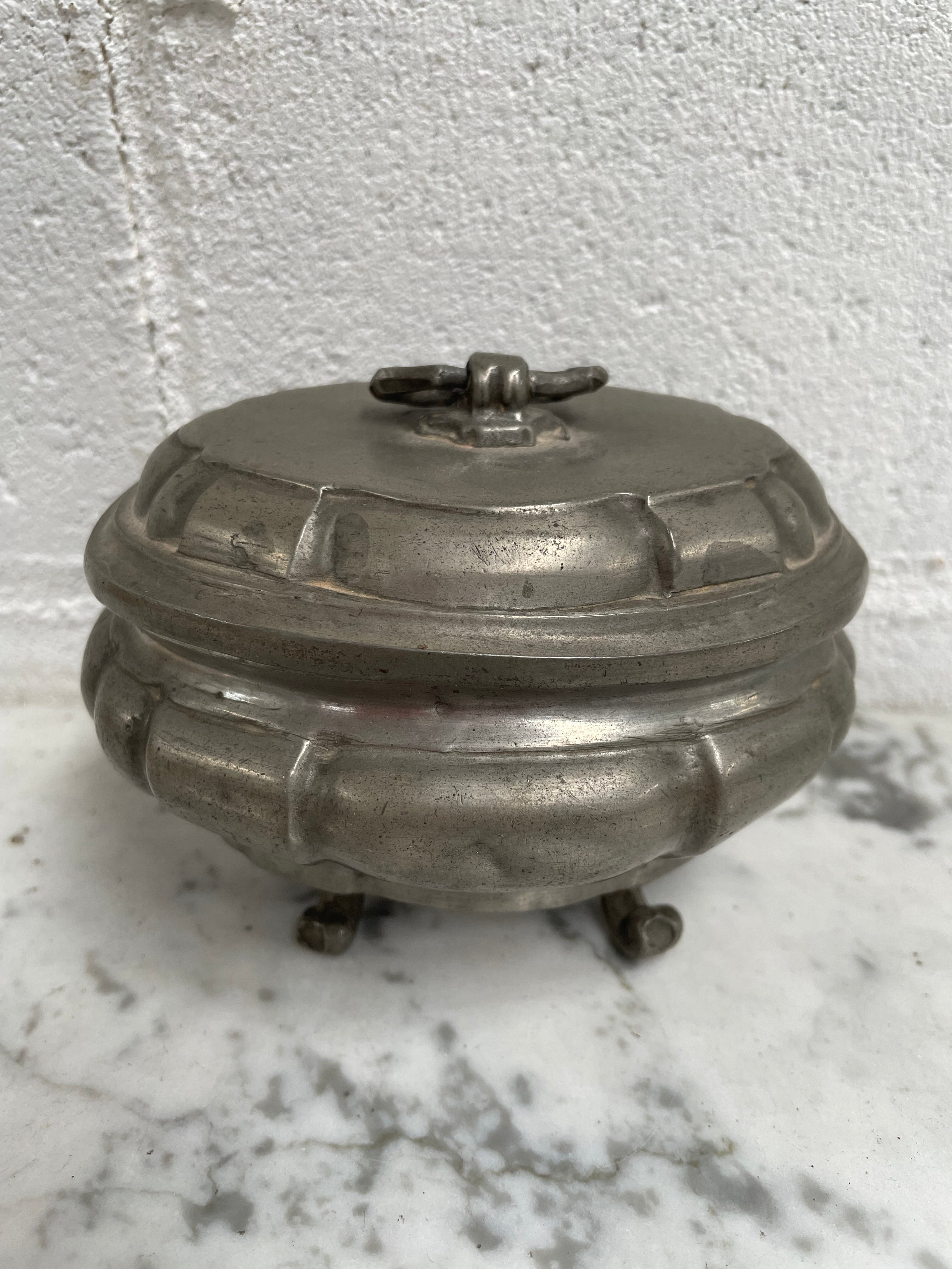 Antique Miniature Pewter Tureen | Antique & Vintage | Moonee Ponds Antiques | Australia Wide Delivery