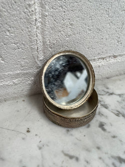 Vintage Asian Silver & Carved Jade Trinket Box | Antique & Vintage | Moonee Ponds Antiques | Australia Wide Delivery