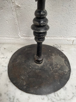 Rustic Wrought Iron Candle Holder | Antique & Vintage | Moonee Ponds Antiques | Australia Wide Delivery