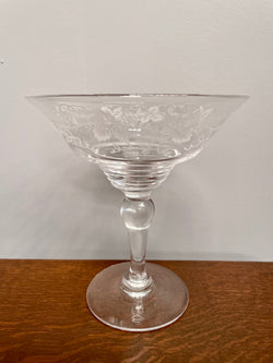 Stuart Crystal Comport Grape Design | Antique & Vintage | Moonee Ponds Antiques | Australia Wide Delivery