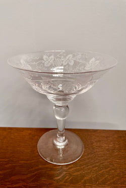 Stuart Crystal Comport Grape Design | Antique & Vintage | Moonee Ponds Antiques | Australia Wide Delivery