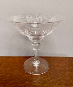 Stuart Crystal Comport Grape Design | Antique & Vintage | Moonee Ponds Antiques | Australia Wide Delivery