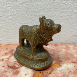 Vintage Indian Brass 'Holy Mother Cow'