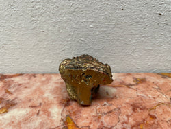 Vintage Heavy Cast Copper & Gilt Owl | Antique & Vintage | Moonee Ponds Antiques | Australia Wide Delivery