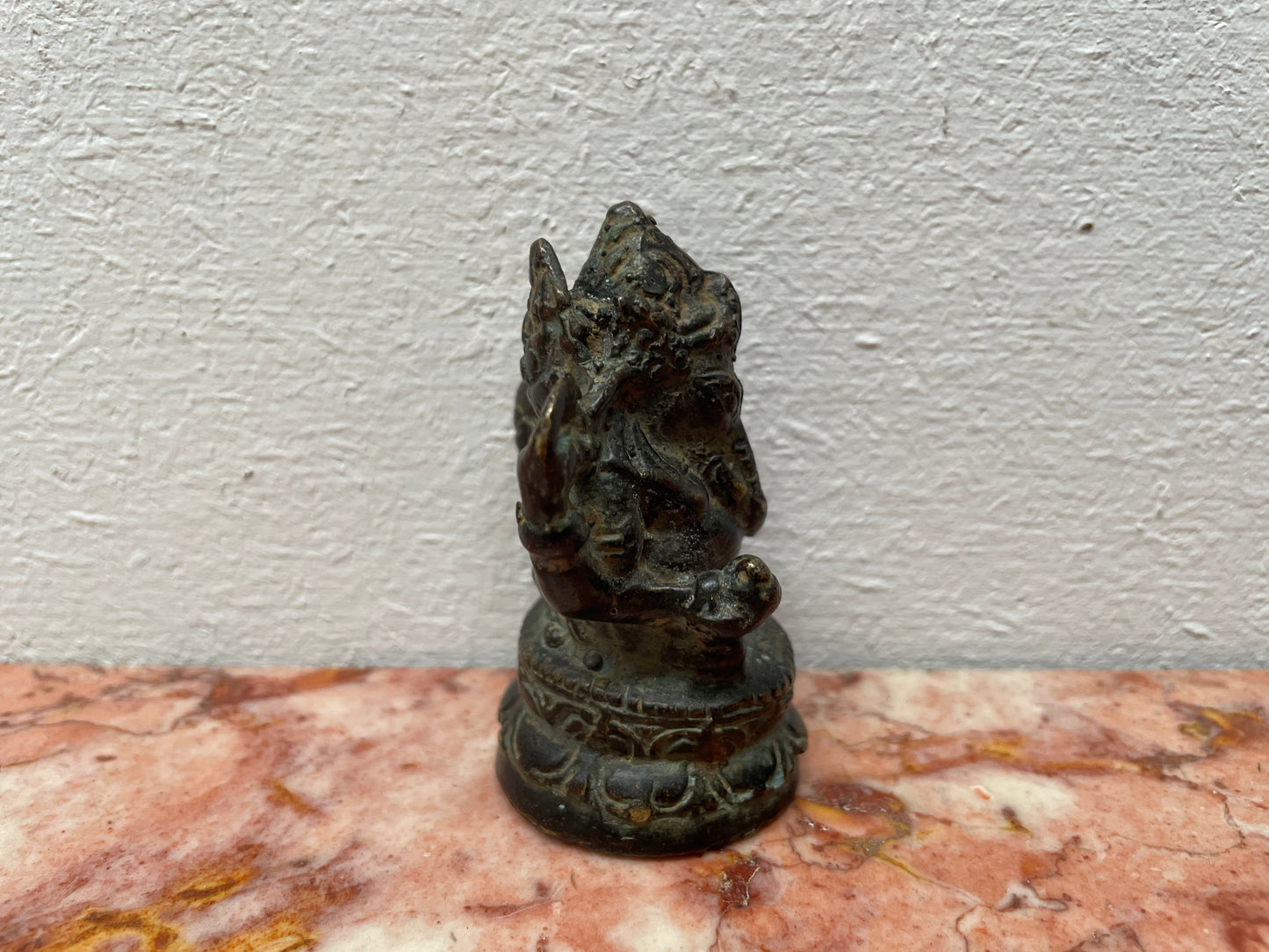 Antique Ganesh Hindu Bronze Statue