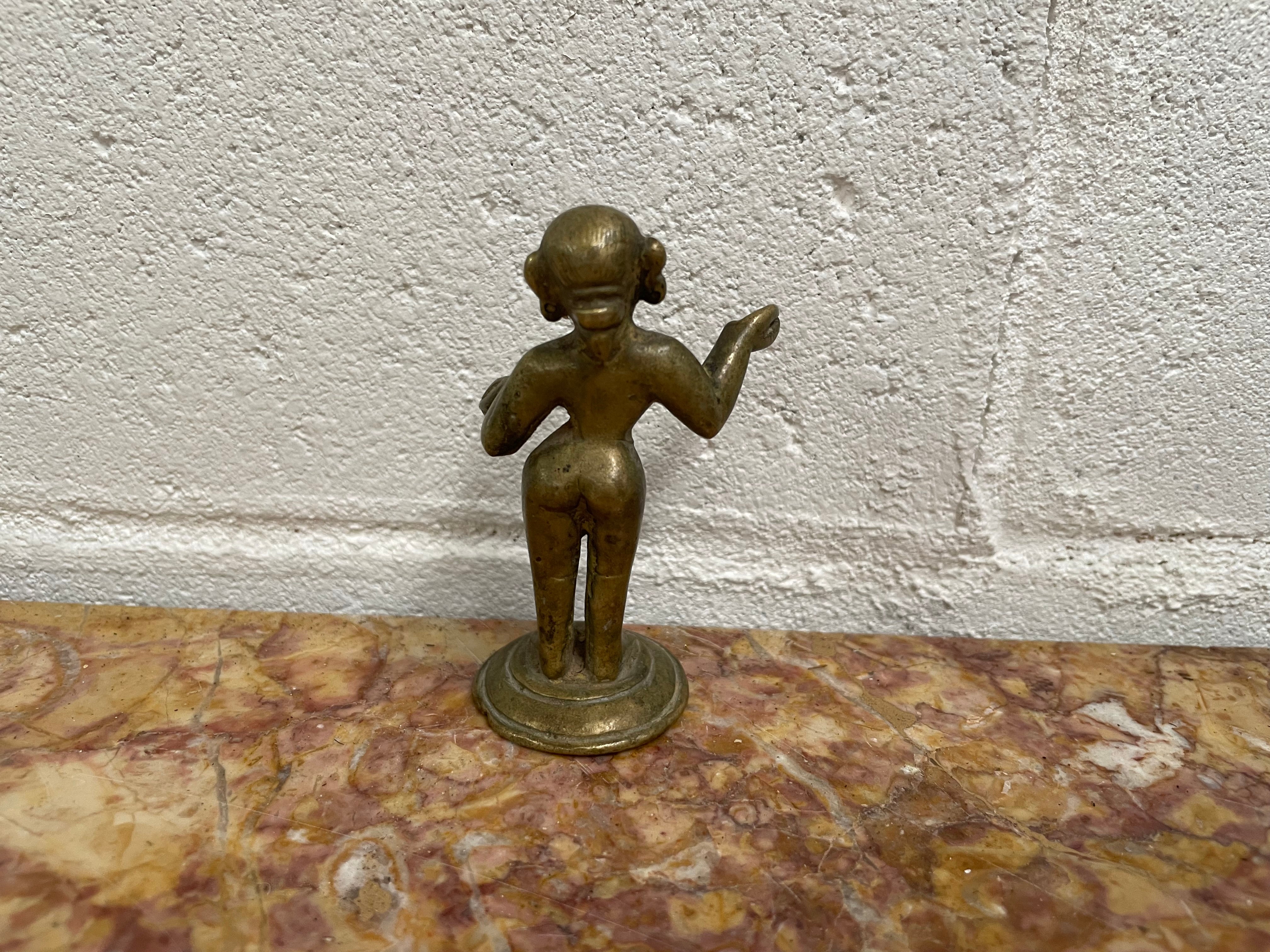 Antique Bronze Casting Figure of Radha | Antique & Vintage | Moonee Ponds Antiques | Australia Wide