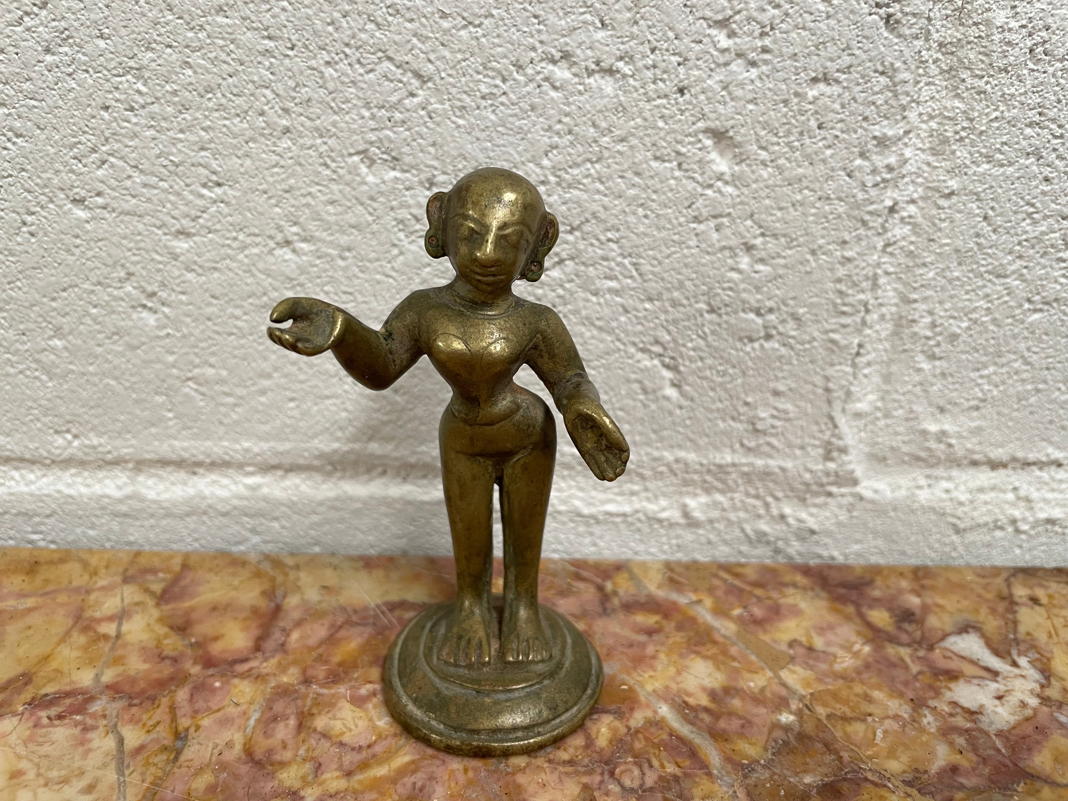 Antique Bronze Casting Figure of Radha | Antique & Vintage | Moonee Ponds Antiques | Australia Wide