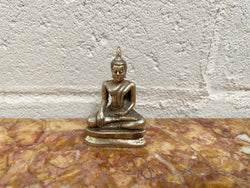 Vintage Silver Buddha Statue | Antique & Vintage | Moonee Ponds Antiques | Australia Wide Delivery