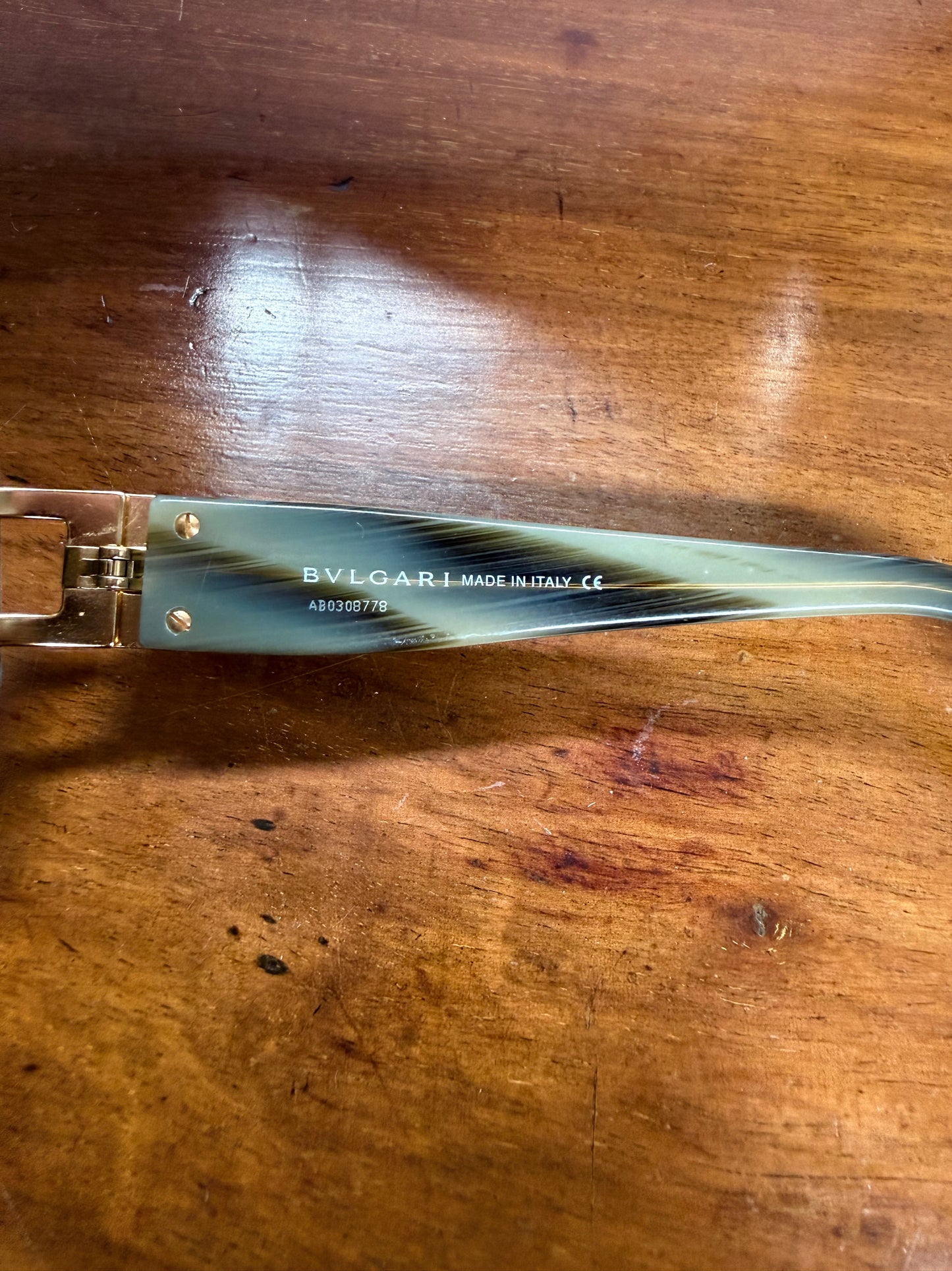 Vintage Bvlgari Sunglasses 626 101/73