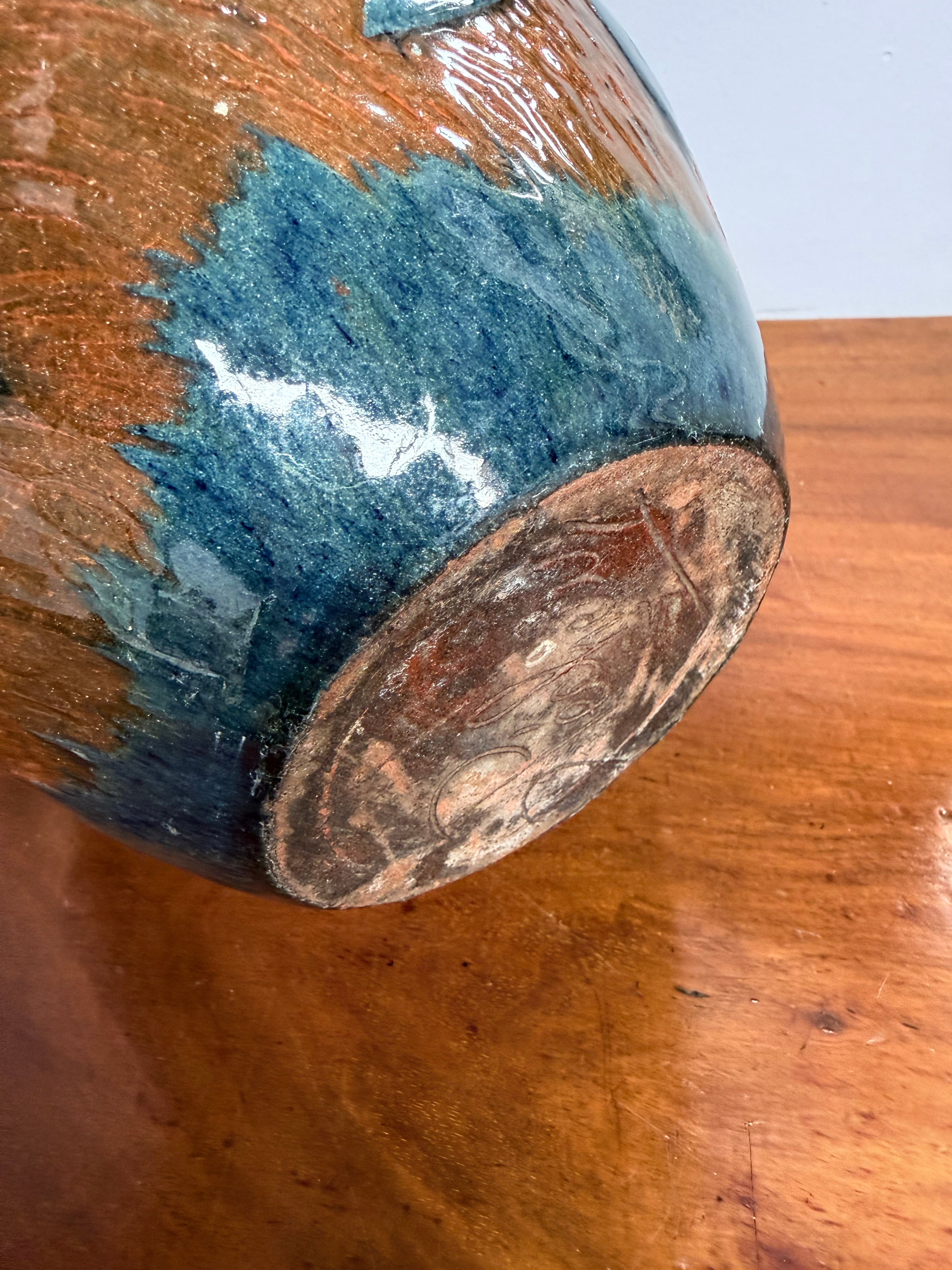 Stunning French Antique Pottery Vase | Antique & Vintage | Moonee Ponds Antiques | Australia Wide