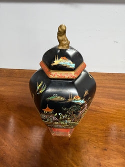 Vintage Carlton Ware Japanese Temple Jar & Lid | Antique & Vintage | Moonee Ponds Antiques | Australia Wide Delivery