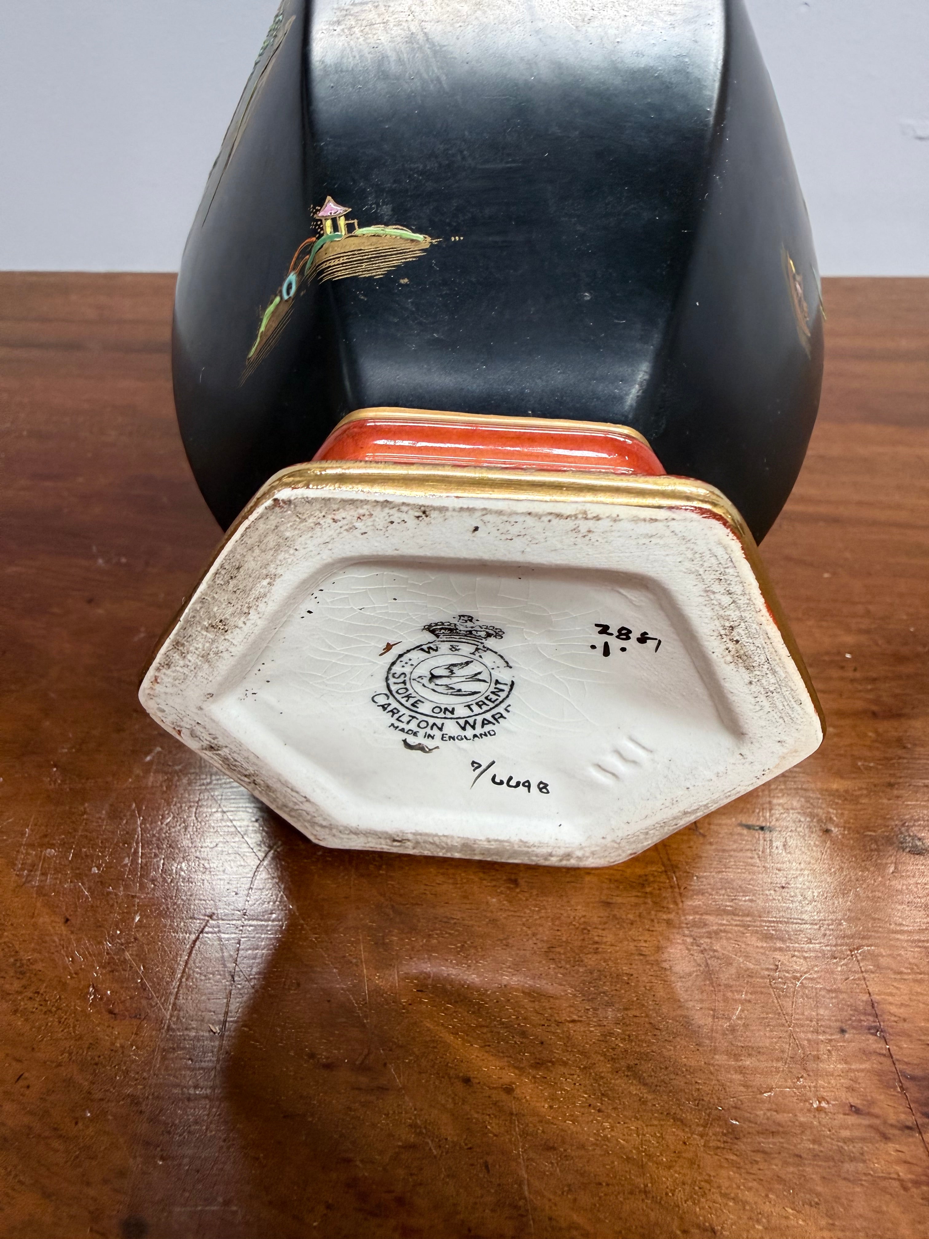 Vintage Carlton Ware Japanese Temple Jar & Lid | Antique & Vintage | Moonee Ponds Antiques | Australia Wide
