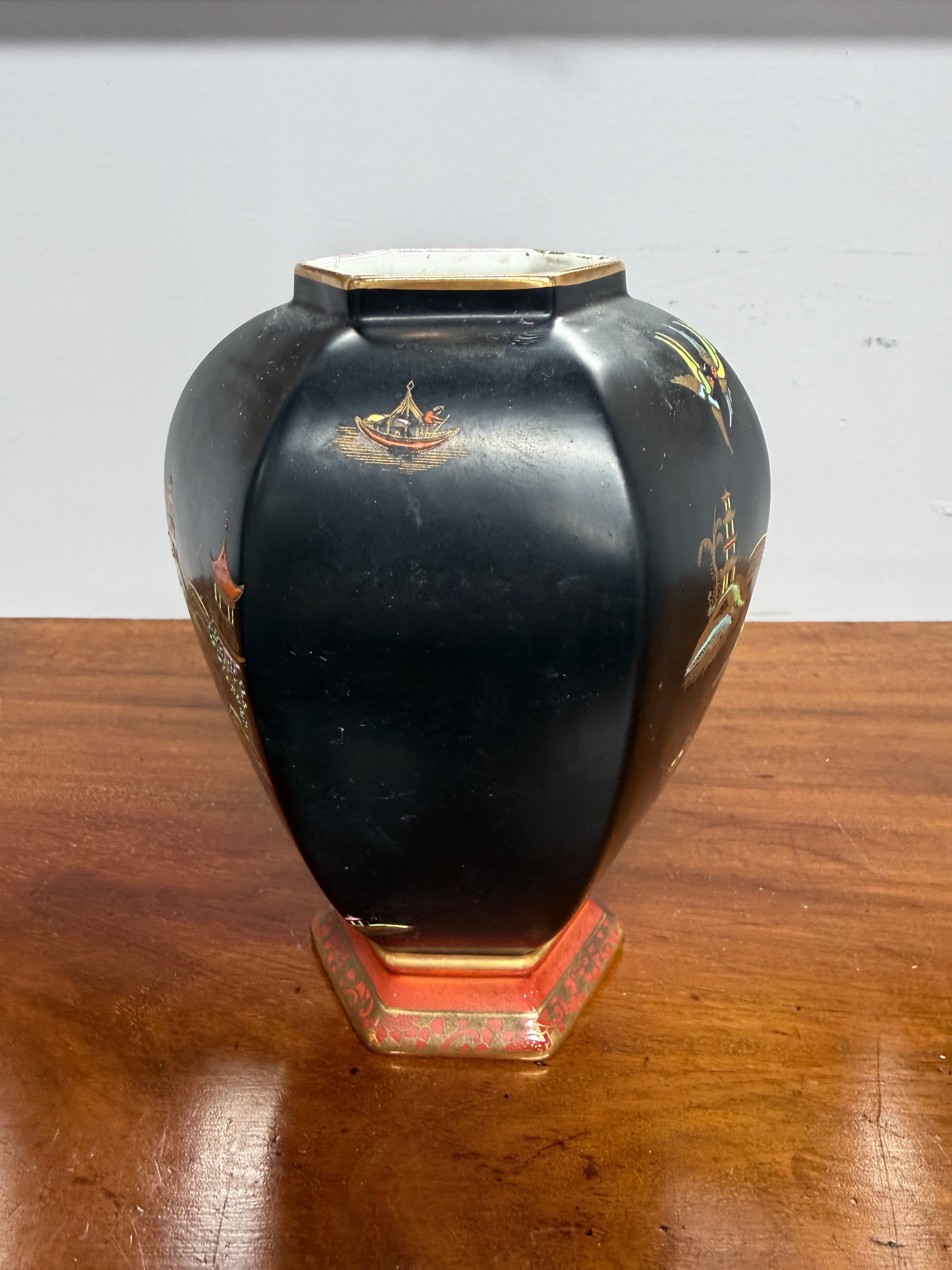 Vintage Carlton Ware Japanese Temple Jar & Lid | Antique & Vintage | Moonee Ponds Antiques | Australia Wide