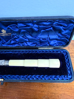 Victorian Sterling Silver & Ivory Handle Fish Server | Antique & Vintage | Moonee Ponds Antiques | Australia Wide Delivery