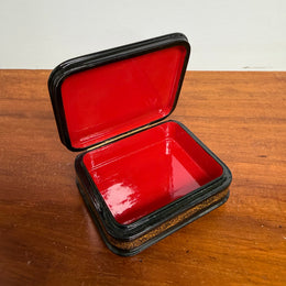 Superbly Painted Russian Fairy-tale Lacquer Box