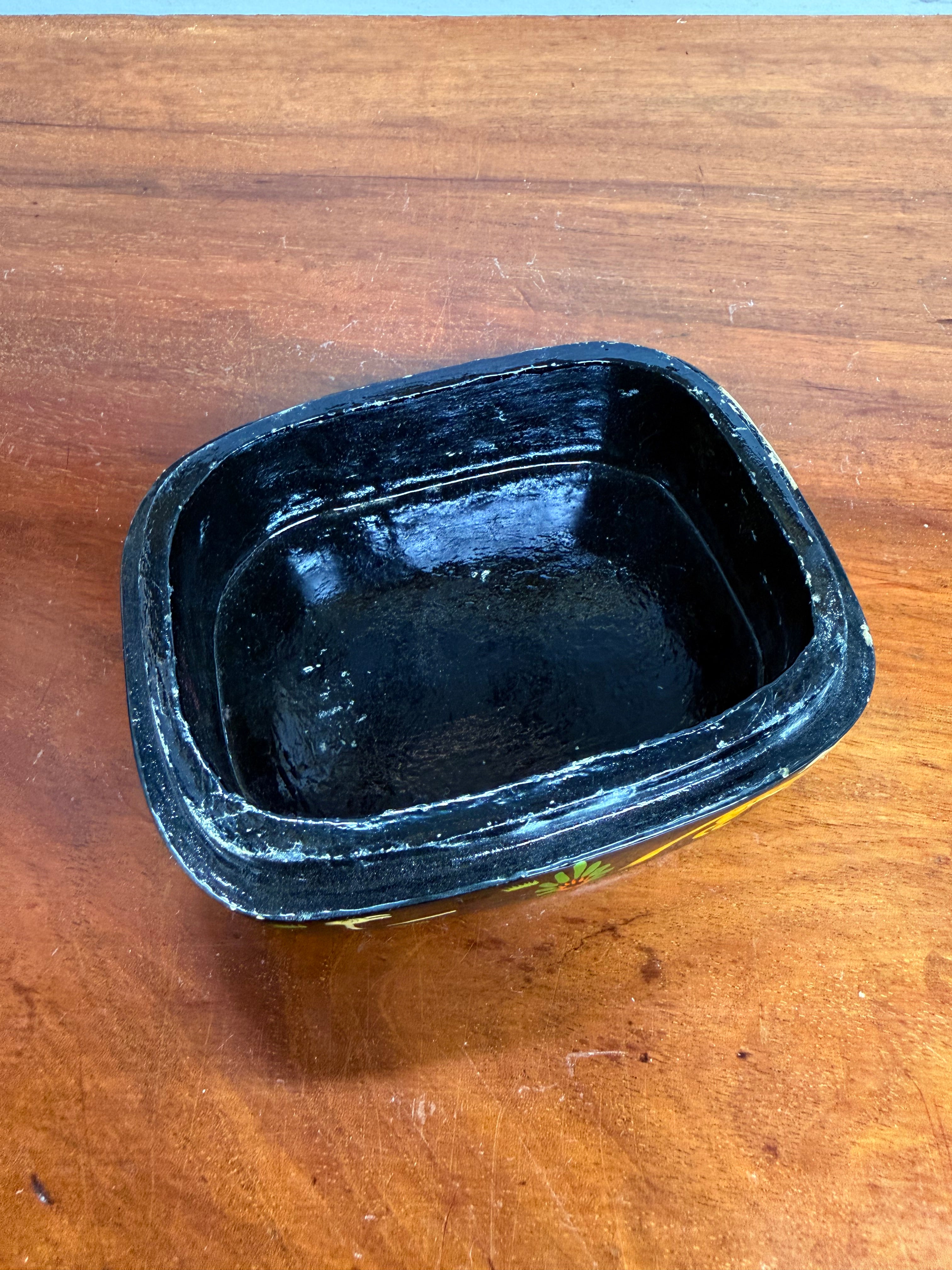 Vintage Hand Painted Russian Lacquer Trinket Box | Antique & Vintage | Moonee Ponds Antiques | Australia Wide Delivery