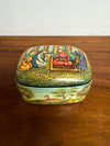 Vintage Hand Painted Persian Moghul Papier Mache Trinket Box | Antique & Vintage | Moonee Ponds Antiques | Australia Wide Delivery