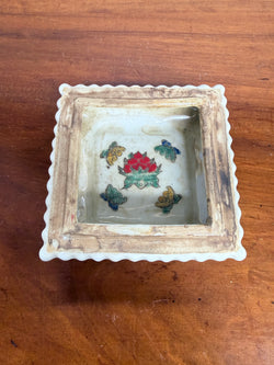 Vintage Chinese Familie Rose Paste Box 4 Quarter Mark To Base | Antique & Vintage | Moonee Ponds Antiques | Australia Wide Delivery