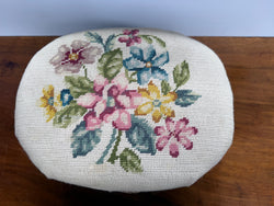 Antique tapestry foot stool | Antique & Vintage | Moonee Ponds Antiques | Australia Wide Delivery