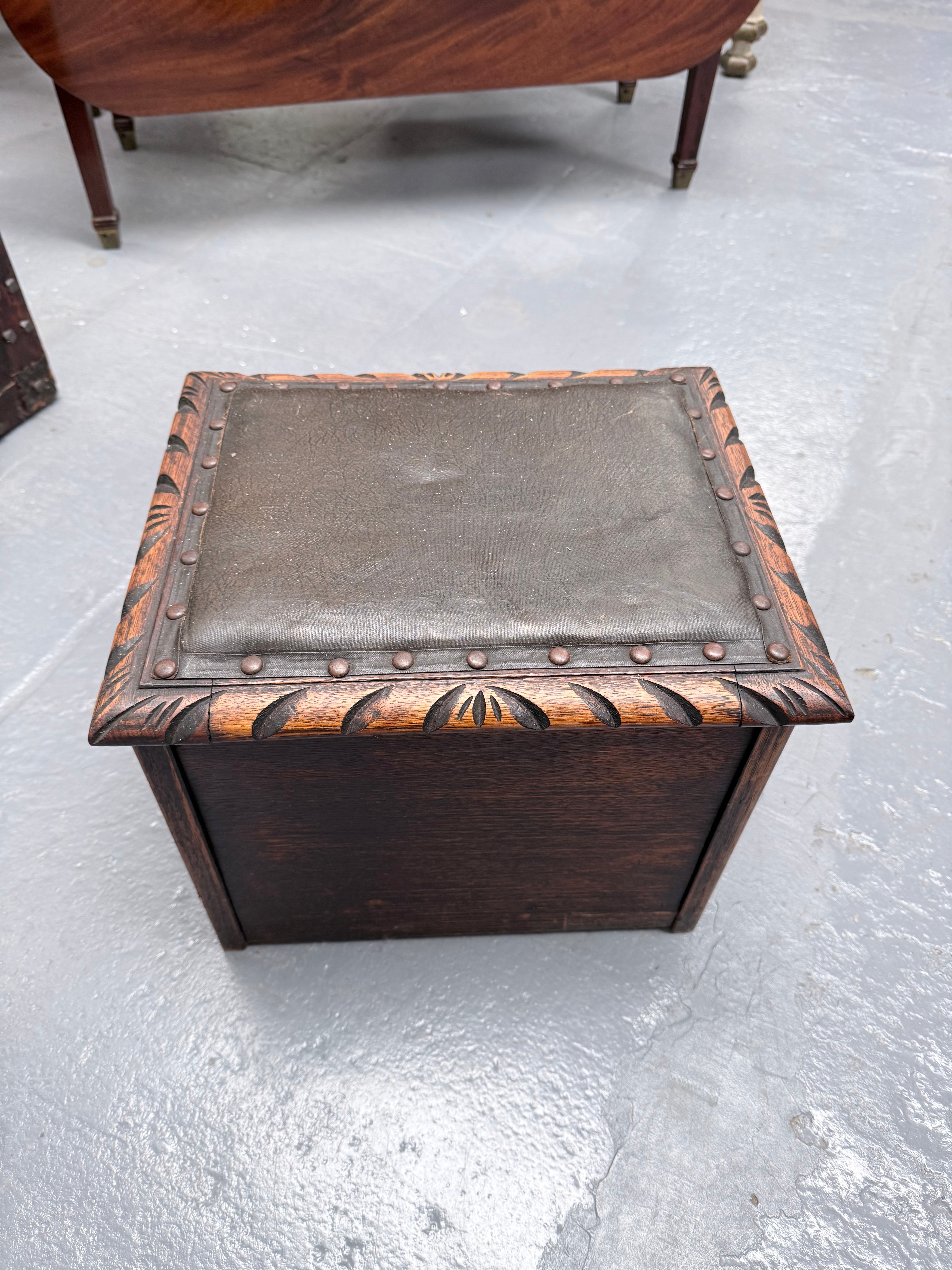 Vintage Oak Box | Antique & Vintage | Moonee Ponds Antiques | Australia Wide