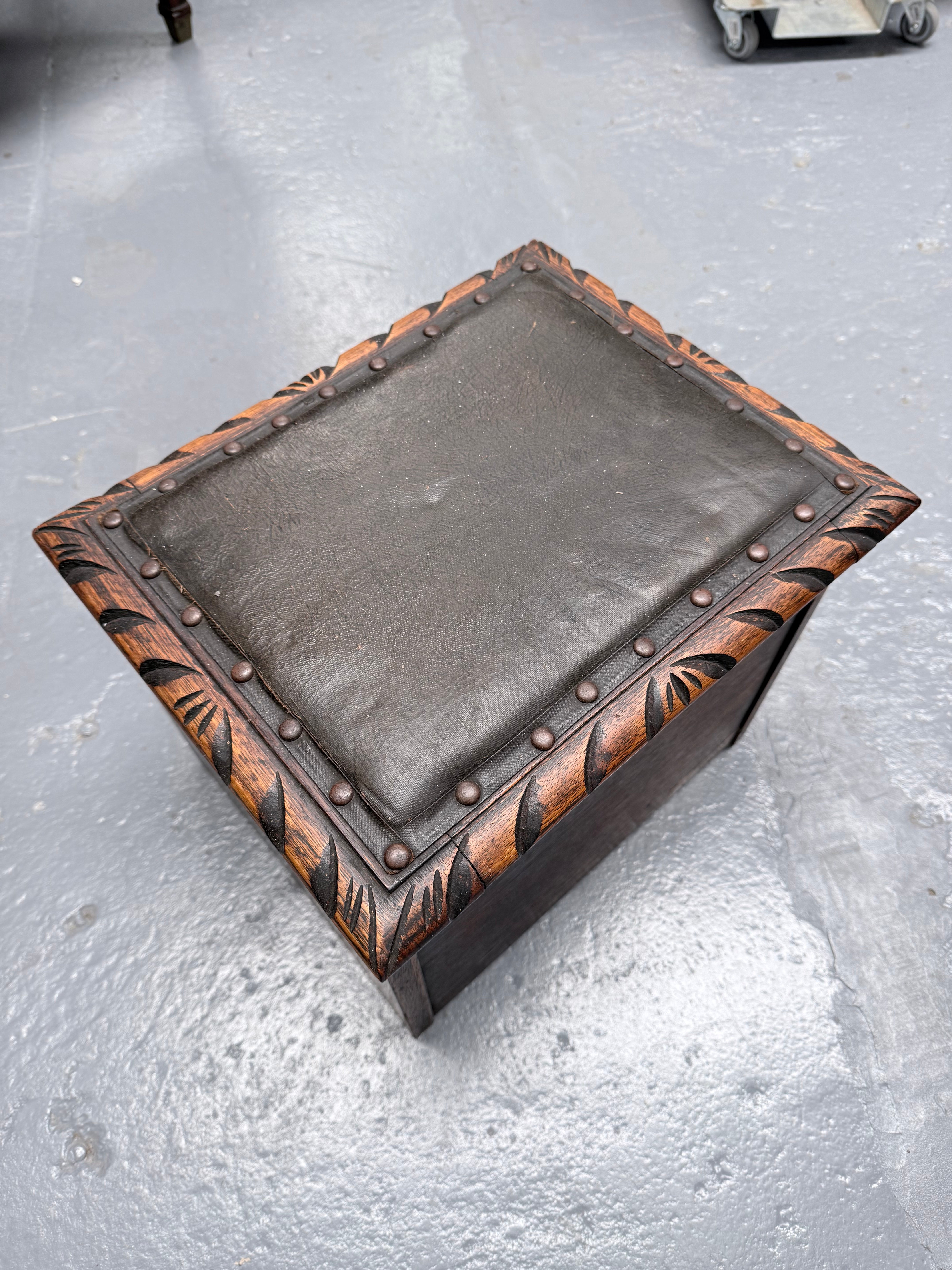 Vintage Oak Box | Antique & Vintage | Moonee Ponds Antiques | Australia Wide
