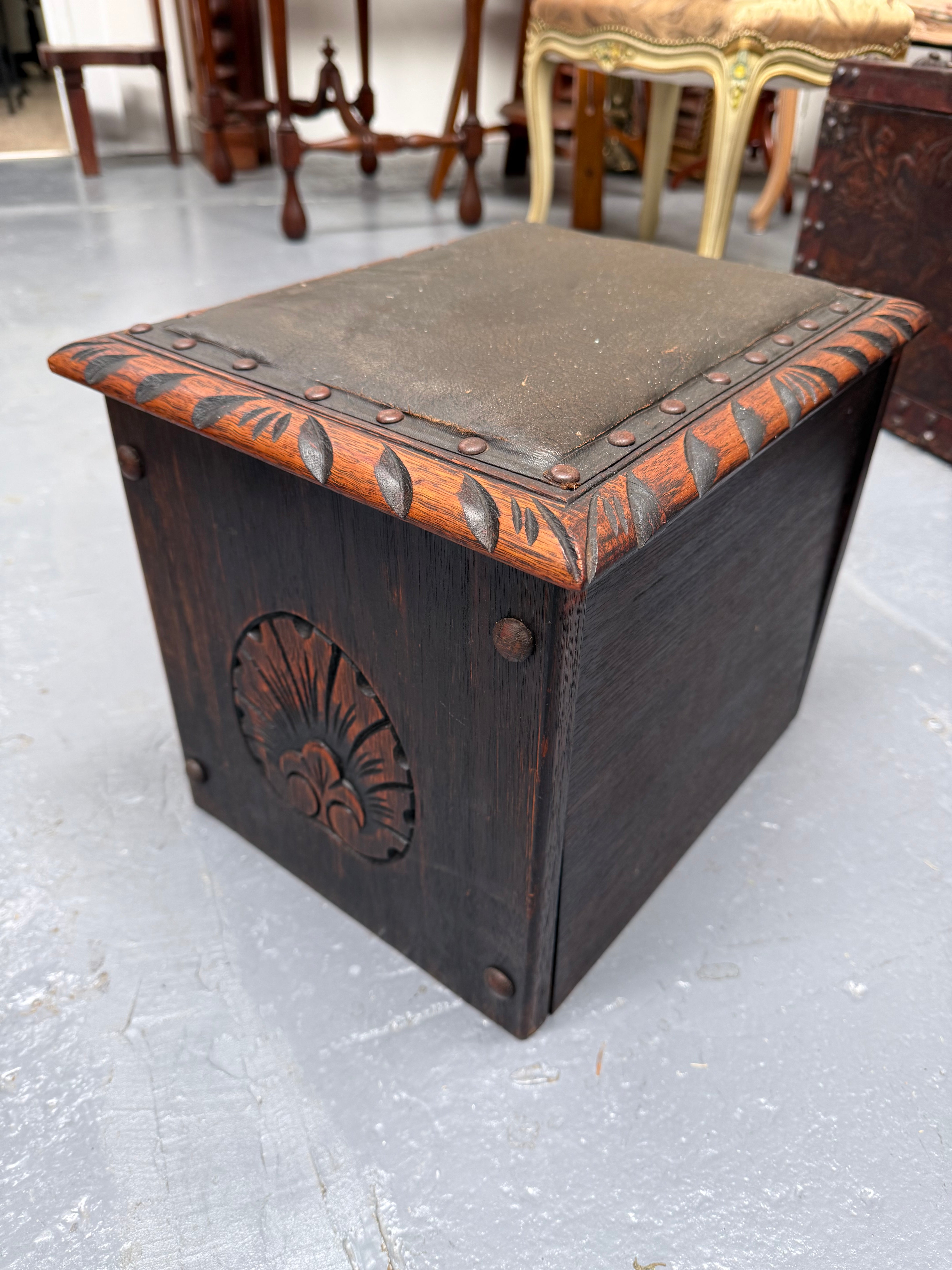 Vintage Oak Box
