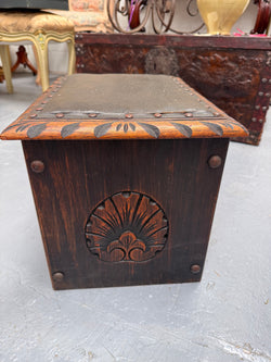 Vintage Oak Box | Antique & Vintage | Moonee Ponds Antiques | Australia Wide Delivery