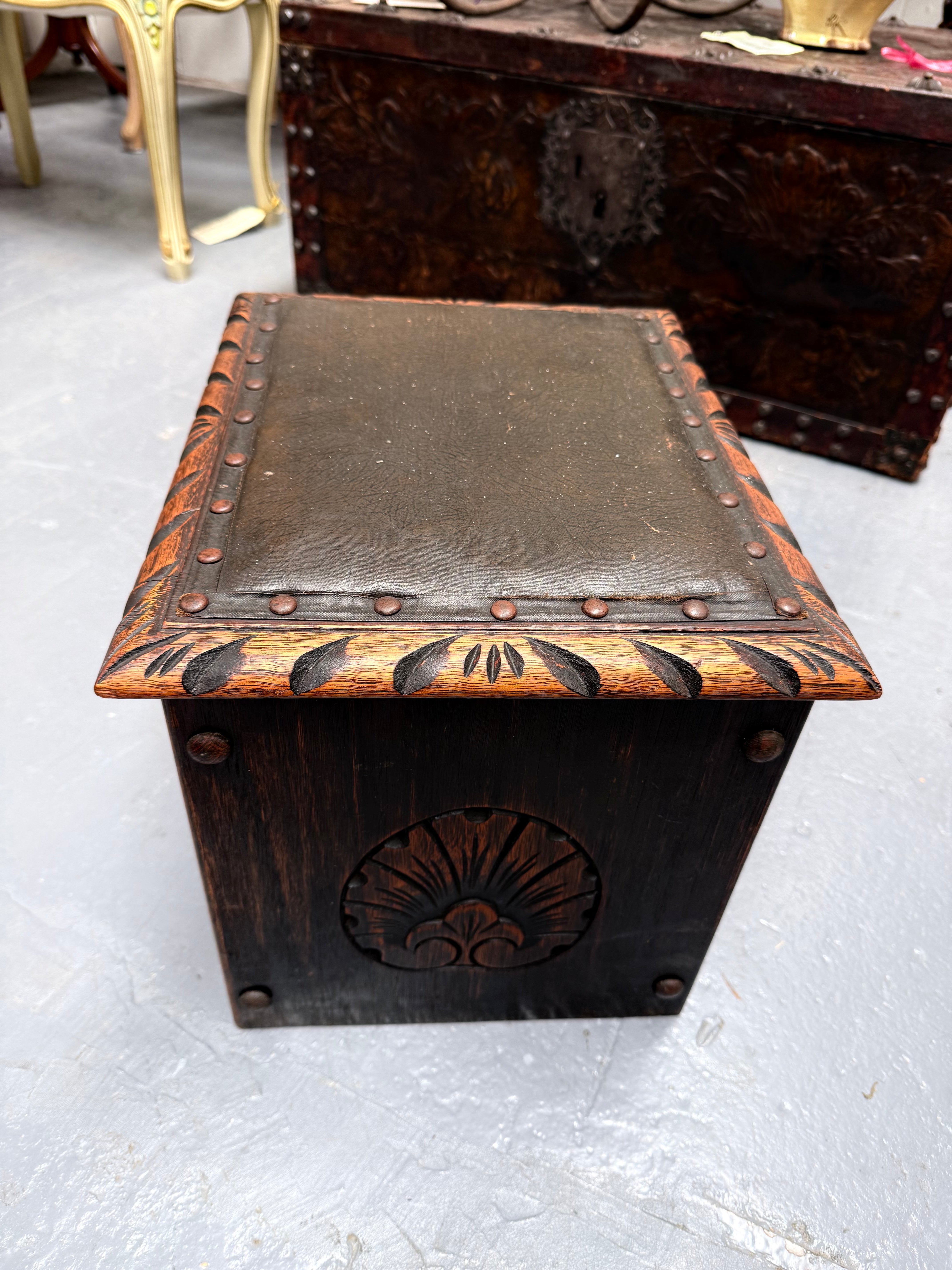 Vintage Oak Box | Antique & Vintage | Moonee Ponds Antiques | Australia Wide