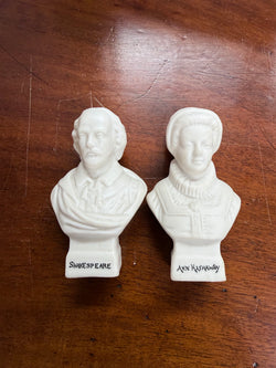 Pair Of W.H. Goss Miniature Portrait Busts | Antique & Vintage | Moonee Ponds Antiques | Australia Wide Delivery