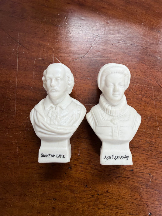 Pair Of W.H. Goss Miniature Portrait Busts