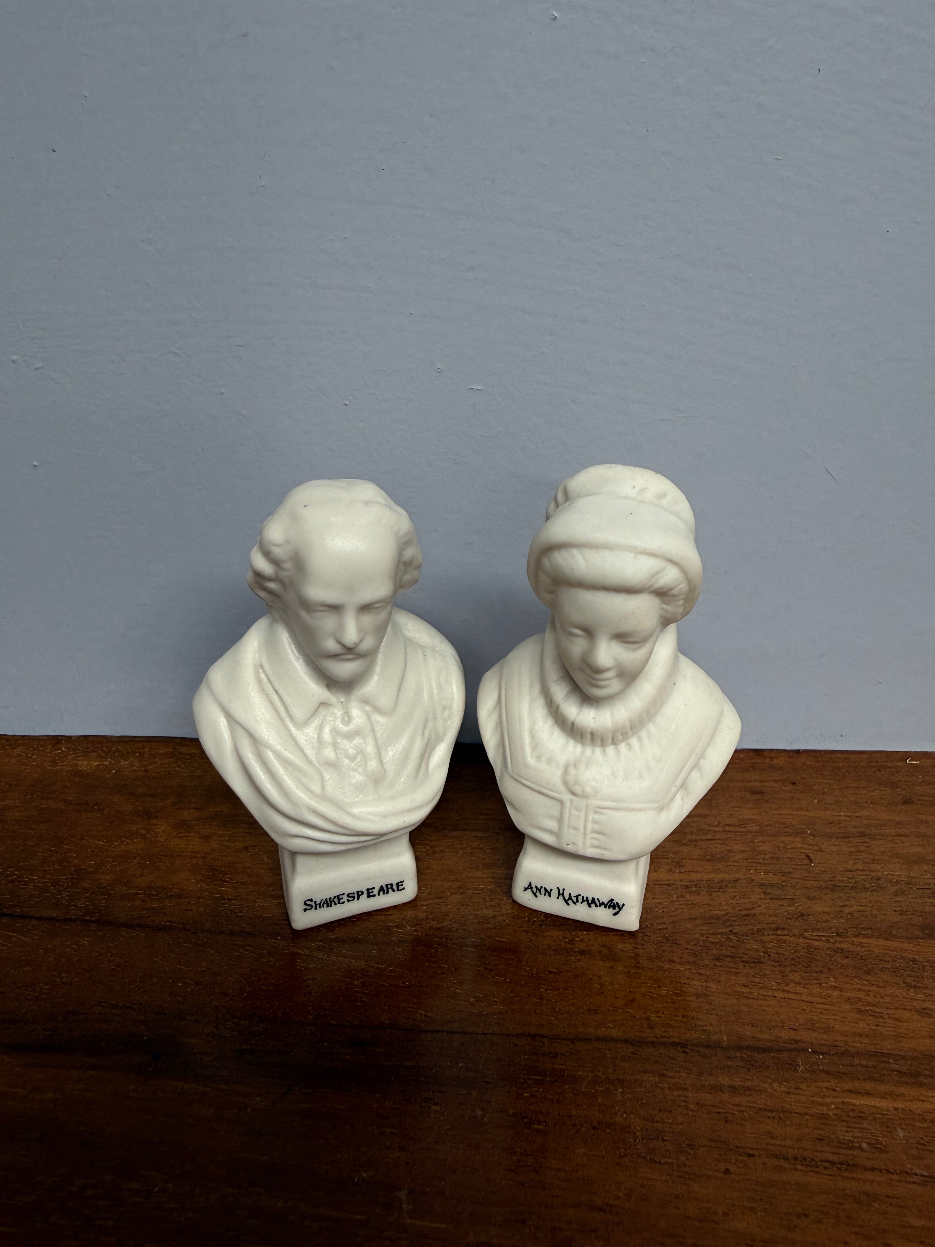 Pair Of W.H. Goss Miniature Portrait Busts | Antique & Vintage | Moonee Ponds Antiques | Australia Wide