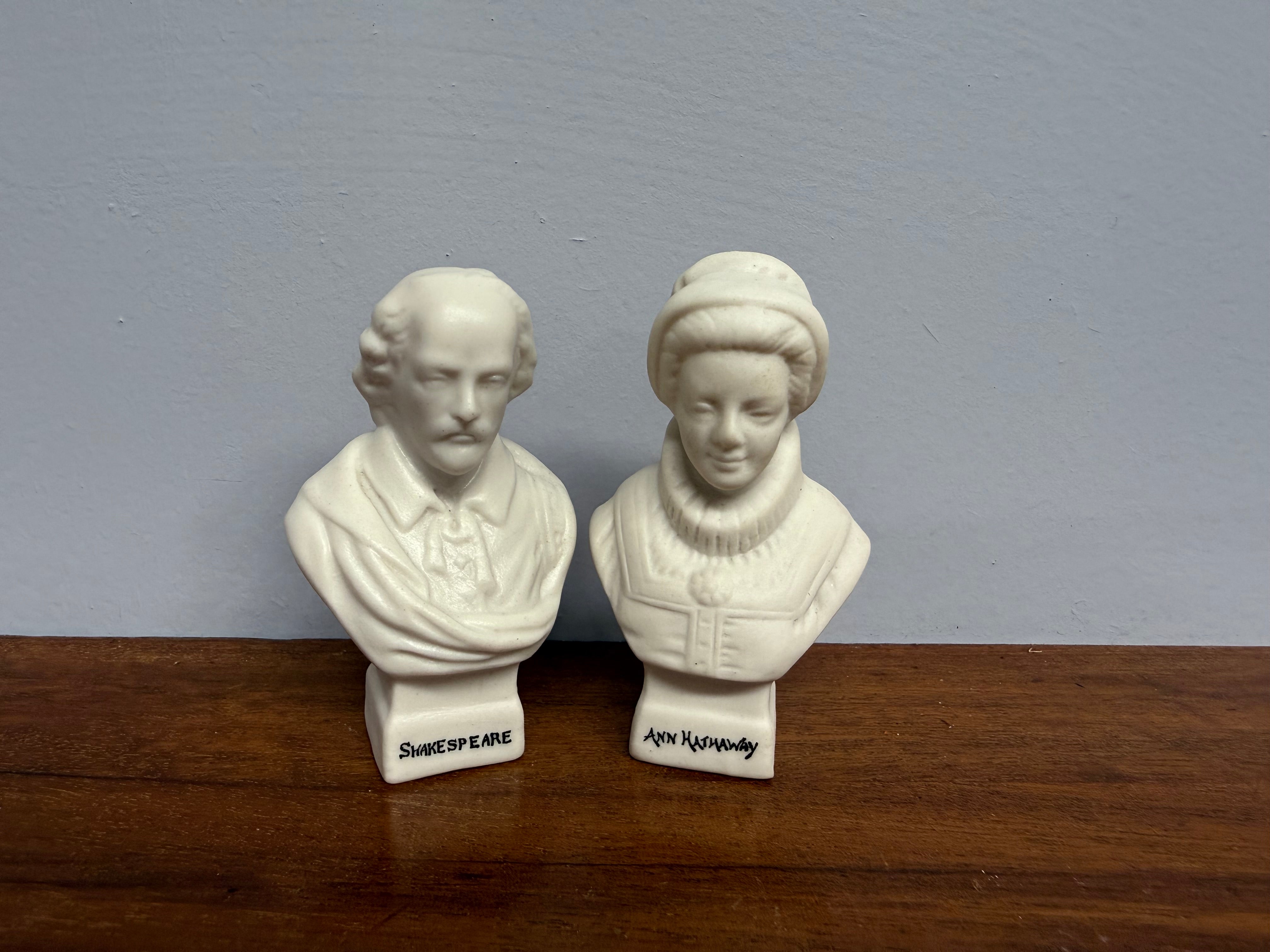 Pair Of W.H. Goss Miniature Portrait Busts | Antique & Vintage | Moonee Ponds Antiques | Australia Wide
