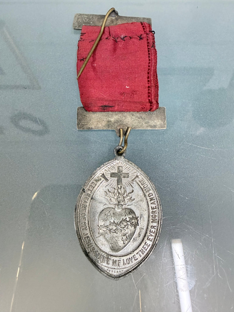 Rare Association Of The Sacred Heart Of Jesus Medal & Bars