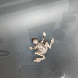 Vintage Silver Plated Frog