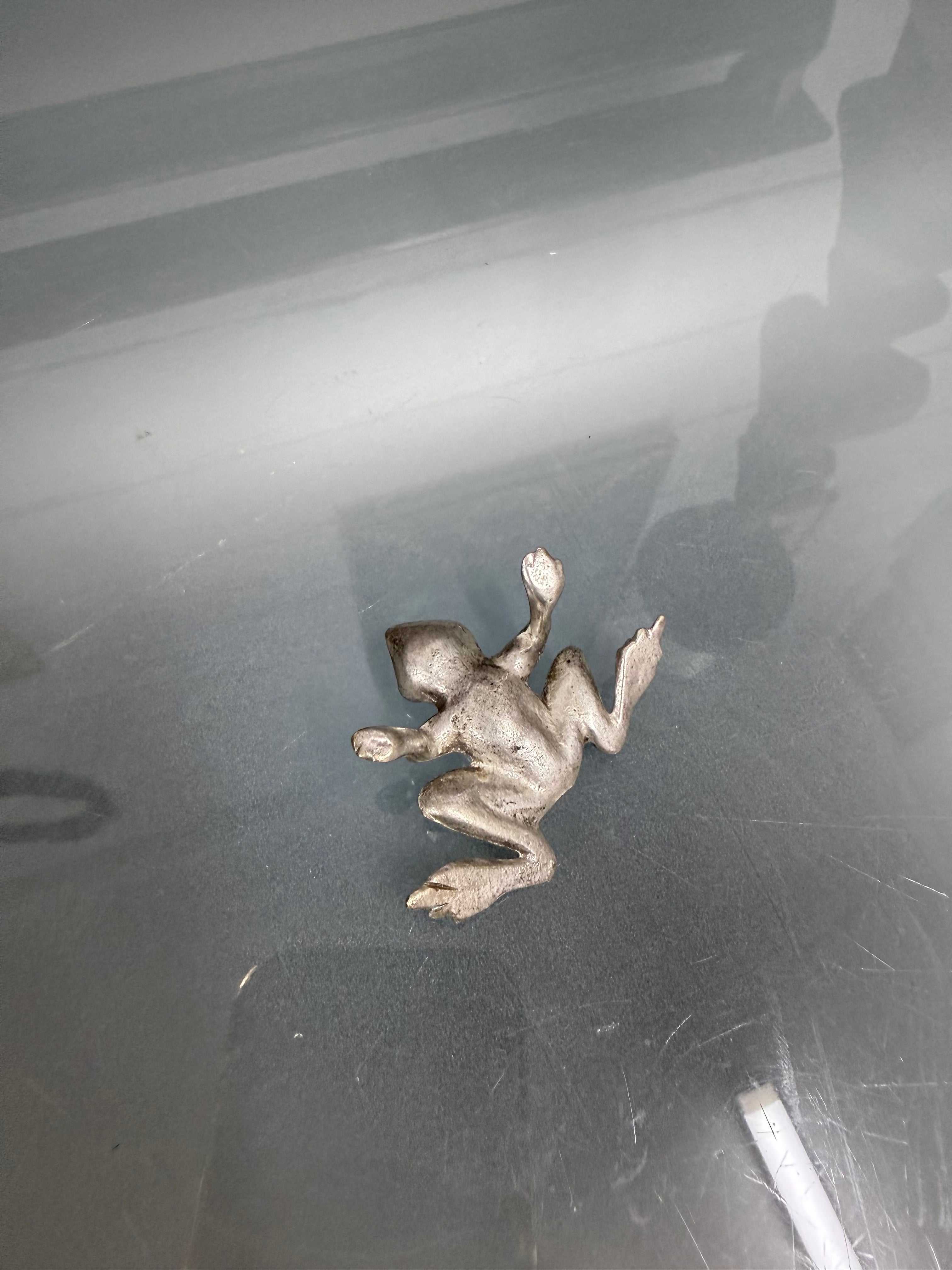 Vintage Silver Plated Frog | Antique & Vintage | Moonee Ponds Antiques | Australia Wide Delivery