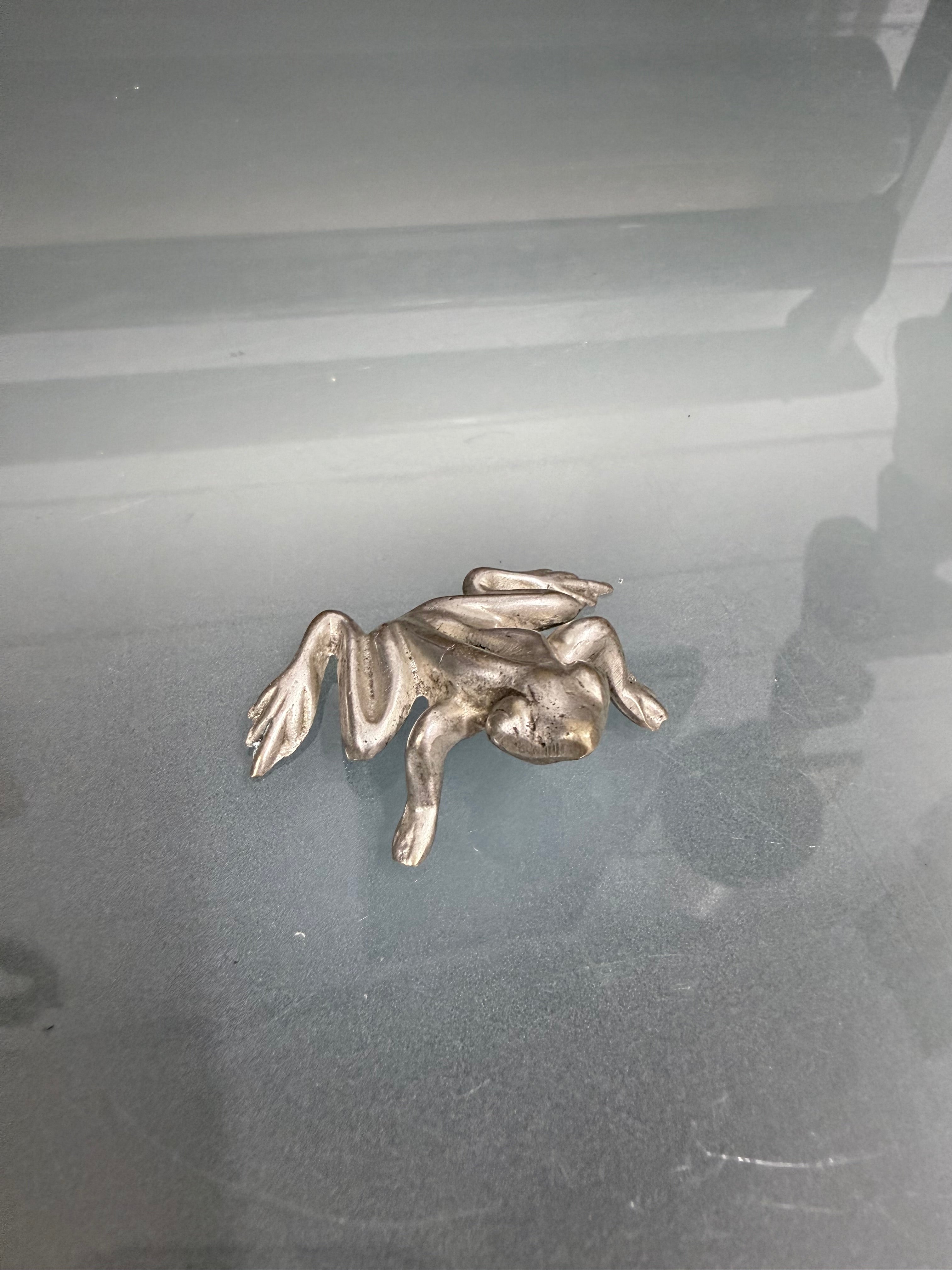 Vintage Silver Plated Frog | Antique & Vintage | Moonee Ponds Antiques | Australia Wide Delivery