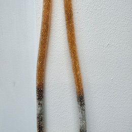Murano Manuela Zanvettori Pendant Glass & Mesh Necklace