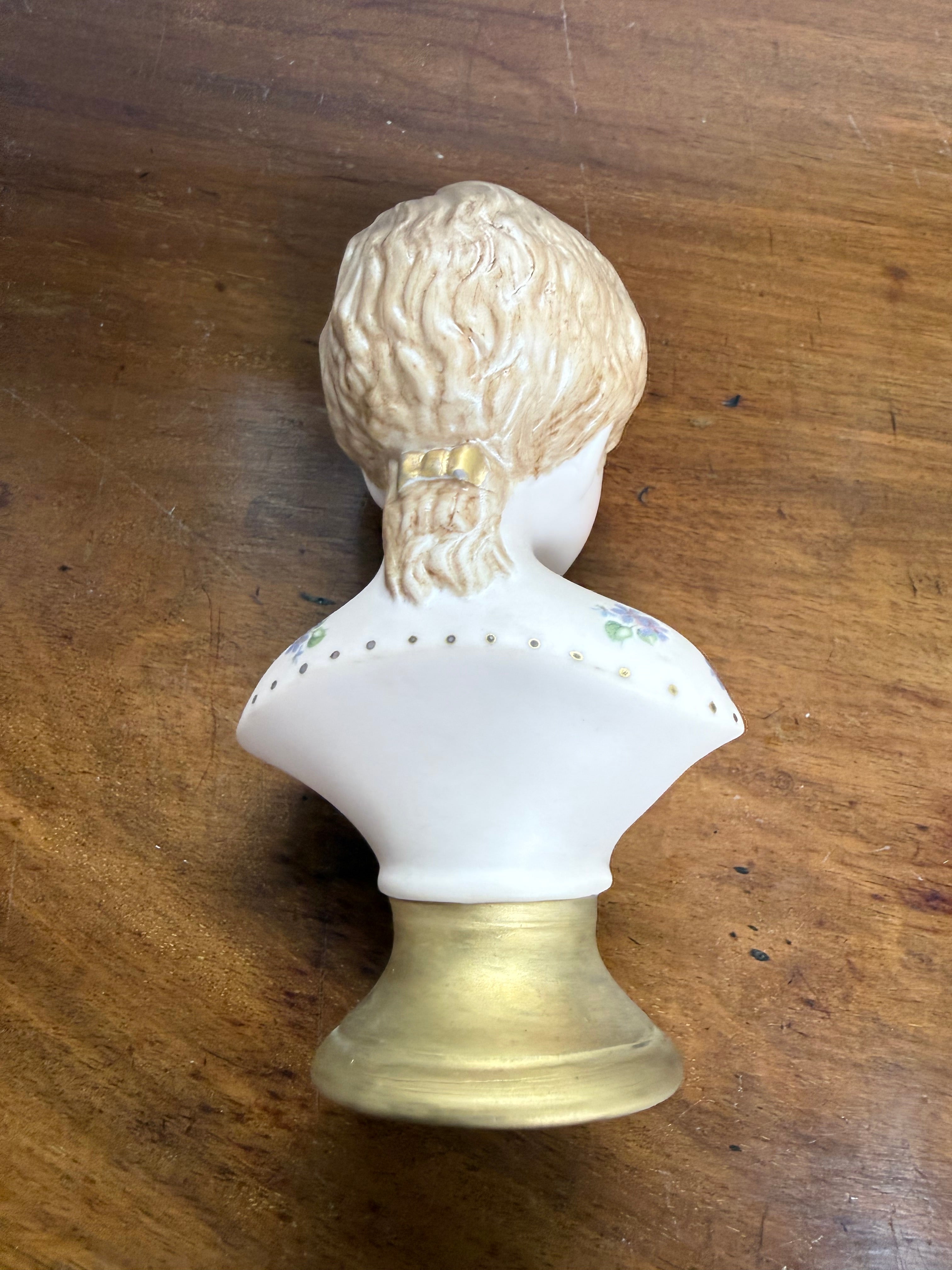 Vintage Porcelain Bisque Bust Of Young Girl | Antique & Vintage | Moonee Ponds Antiques | Australia Wide