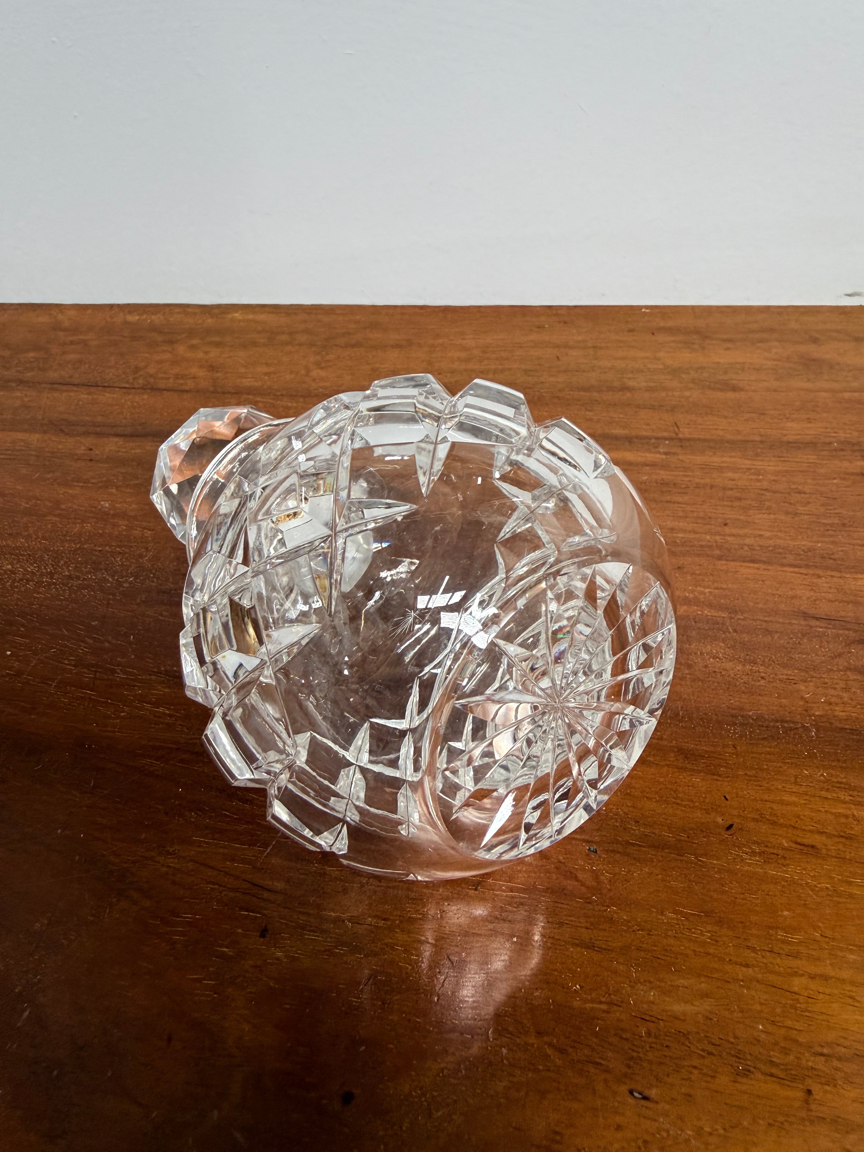 Cut Crystal Vintage Perfume Bottle & Stopper | Antique & Vintage | Moonee Ponds Antiques | Australia Wide